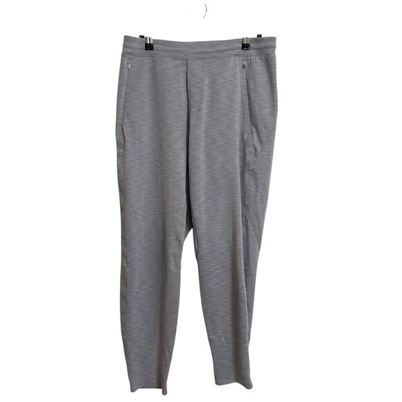 Lululemon Balancer Cropped Pant 27" Mens Medium Heathered Gull Grey Everlux - Picture 1 of 4